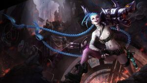 Jinx nude fanart