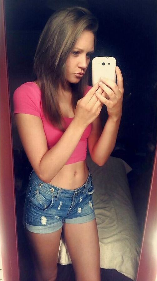 hot teen selfshot