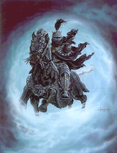 Lord Soth in the Clouds !!
