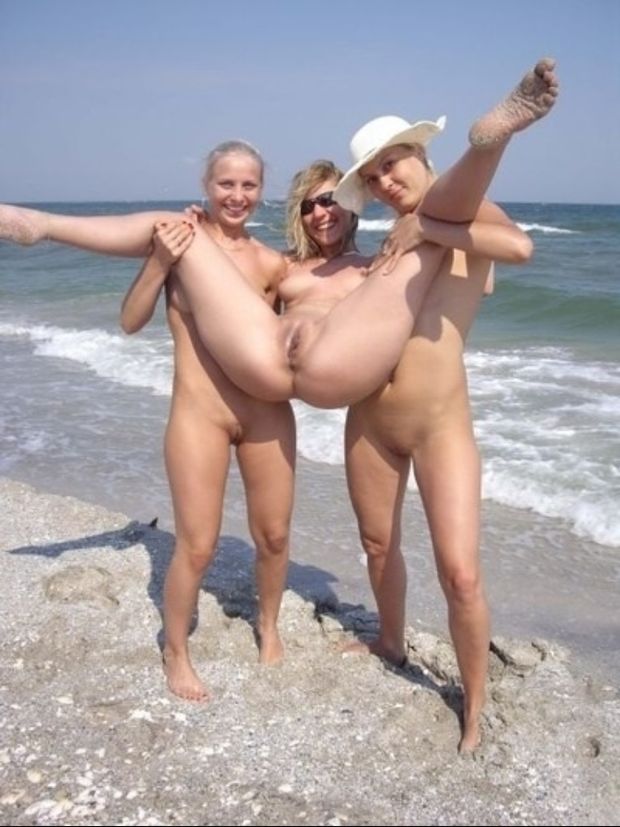 Helping a friend at the beach