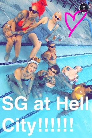 Suicide Girls at Hell City