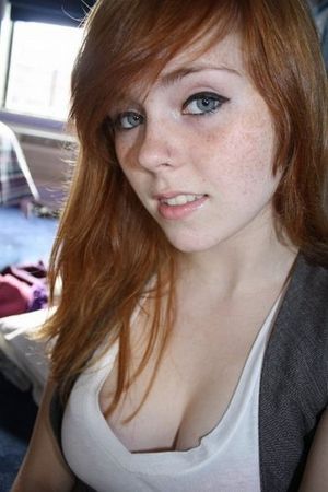 cute redhead