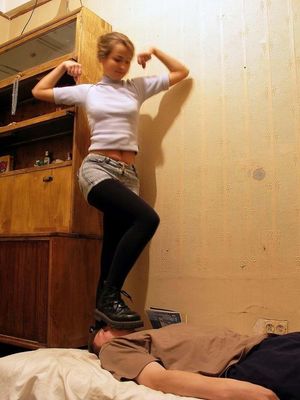 This is your place slave. follow me for more mistress...