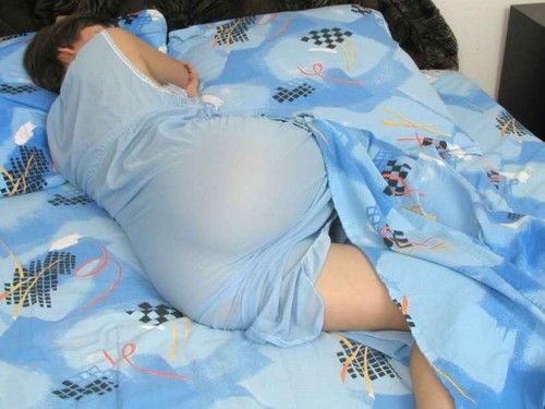 Mature Sleeping Booty