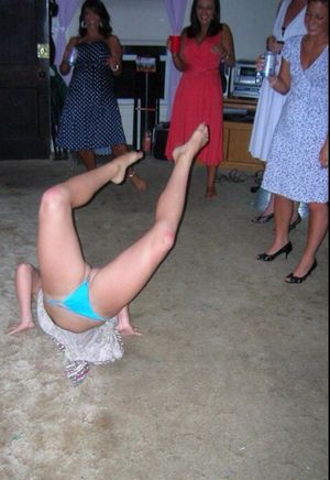 Wedding got a little wild