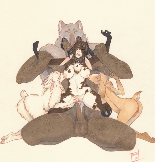 Three Goats Gruff by Anoki