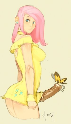 fluttershy futanari