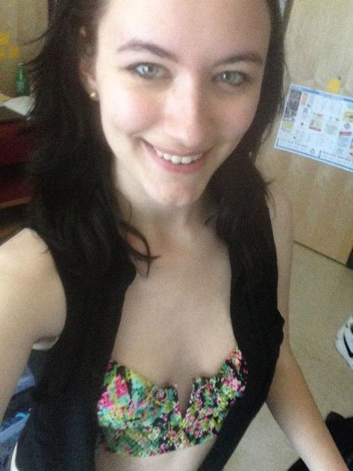 dorm selfie