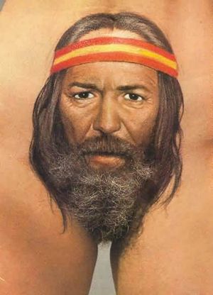 Tattooed hairy pussy