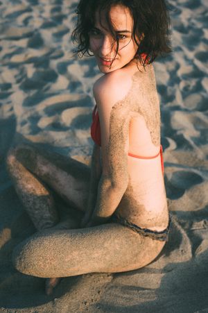 fuck her on the sand