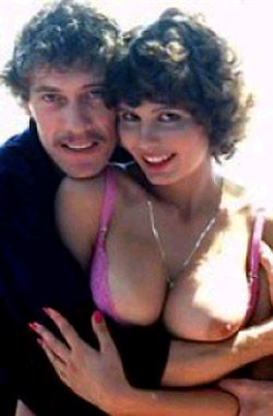 Desiree Cousteau with John Holmes