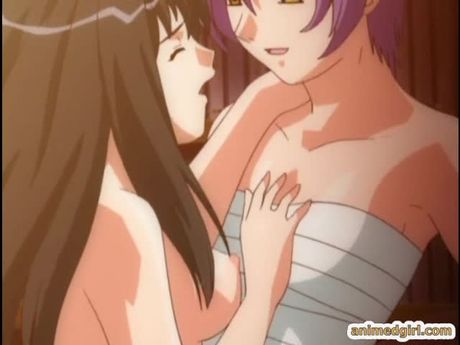 Japanese hentai schoolgirl hard poked by shemale in the library room