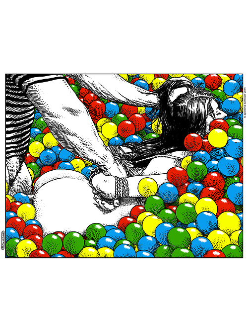 apolloniasaintclair:Apollonia Saintclair 470 - 20140326 Les jeux interdits (Games allowed in the store after closing time)