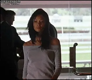 Nice walk no bra