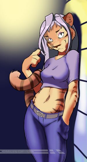 sexy miles df tigress