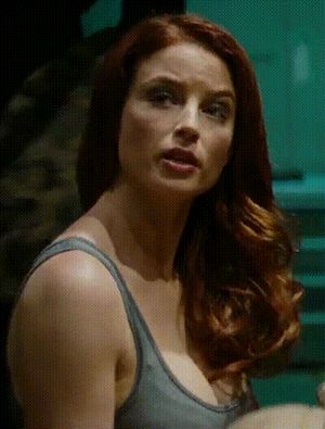 Rachel Nichols - jumping boobs (from G.I. Joe: The Rise of Cobra)