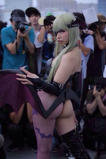 morrigan cosplays are always sexy, but they don’t show...