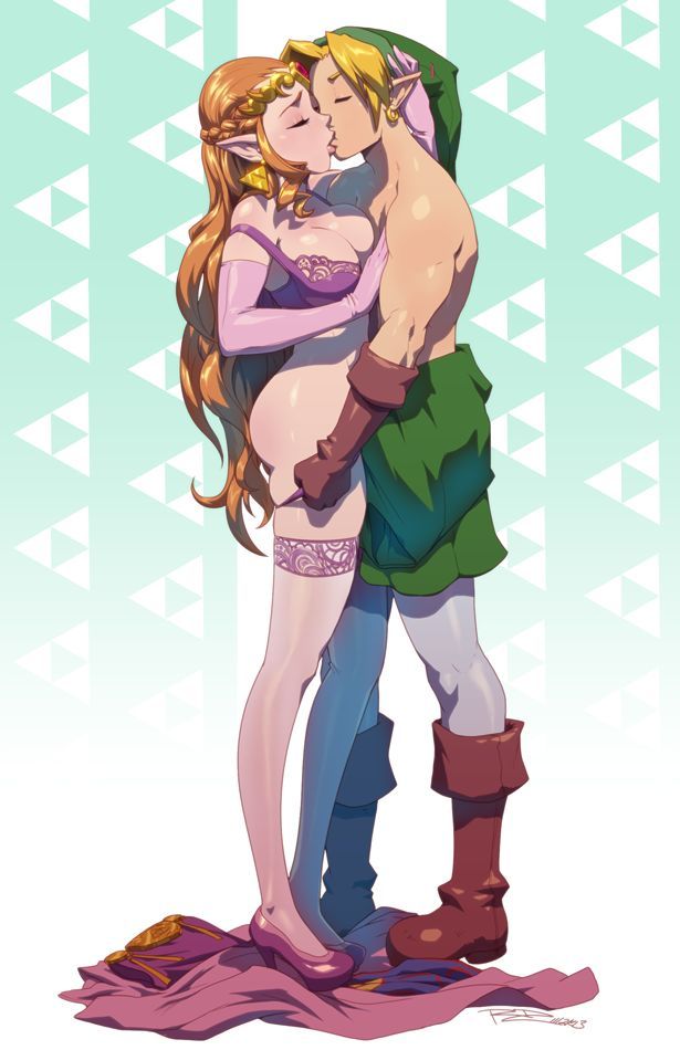 link & zelda