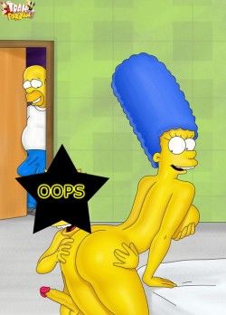 Trampararam presents sexy Marge Simpson