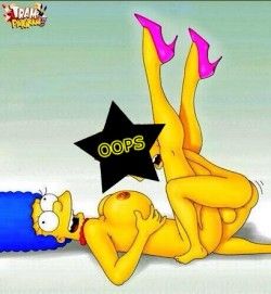 Trampararam presents sexy Marge Simpson