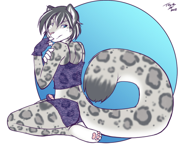 snow leopard crossdressing