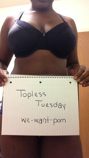 Reblog Happy Topless Tuesday! This is wonderful anon, thank...