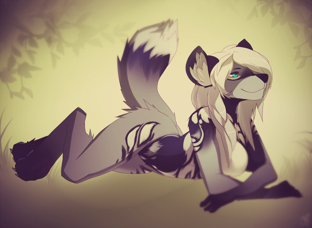 wolfy pinup