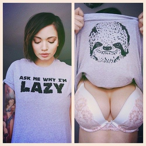 Ask my why I'm lazy