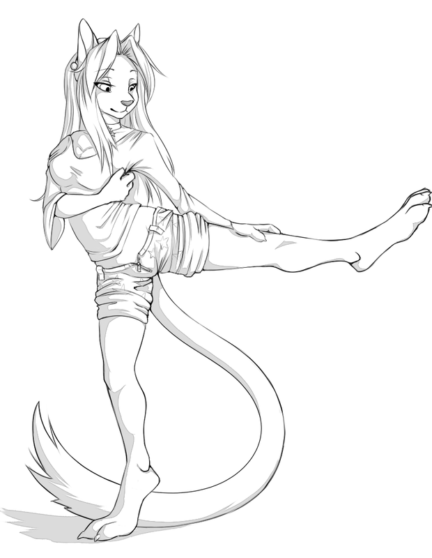 having a stretch