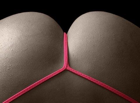 Pink G-string