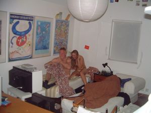 Caught roommates fucking. We thought they hated each other.