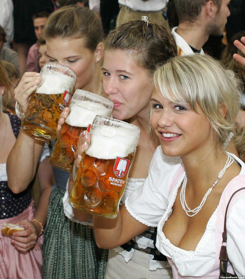 Cleavage and beer