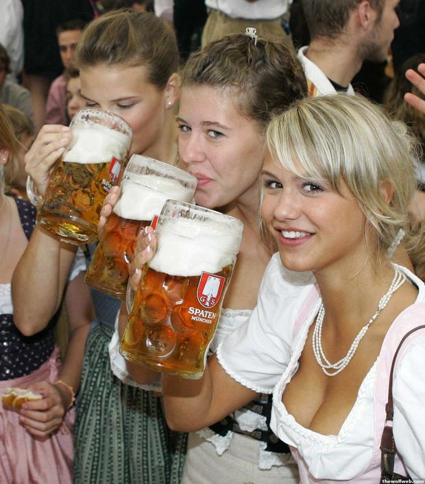 Cleavage and beer