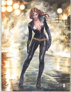 Black Widow by manara