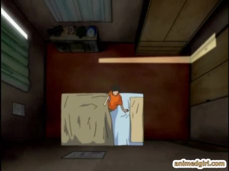 Hentai threesome sex and gets whipped