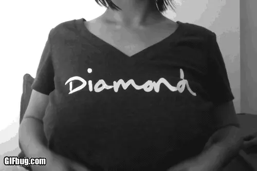 Busty amateur flashing huge boobies