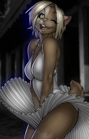 furry marilyn