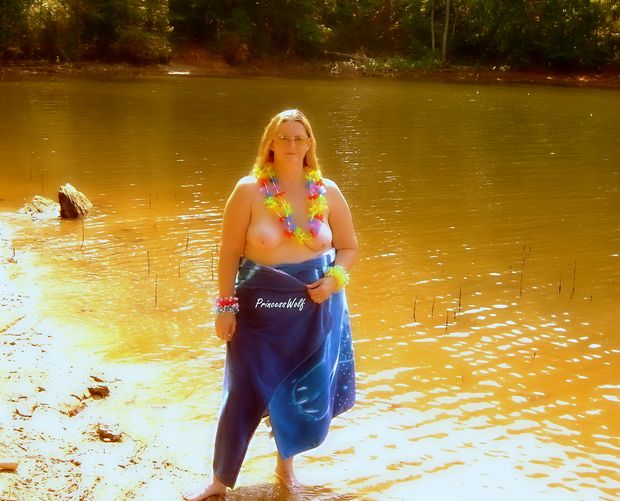 PrincessWolf Nude at Lake Murray, SC