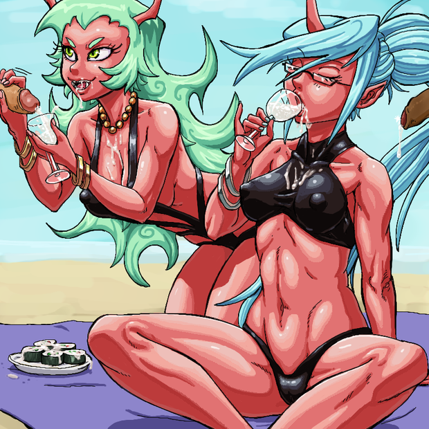 Classy Succubitches by Spidu
