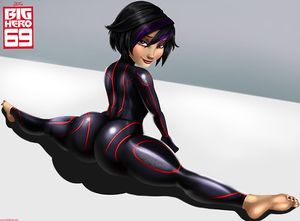 shadbase: shadbase: Gogo Tomago from Big Hero 6 done a few weeks ago for Shadbase. See Aunt Cass there too, or catch the Speedpaint of Tomago on my Youtube. Im sure Ill do Honey Lemon too eventually. EDIT: Added the extra versions and the linear...
