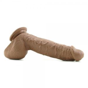 Big, Black, Realistic 10" Exact replica of adult star Shane Diesel's cock and balls. Same feel! Same look! This huge ebony dildo is ready fo