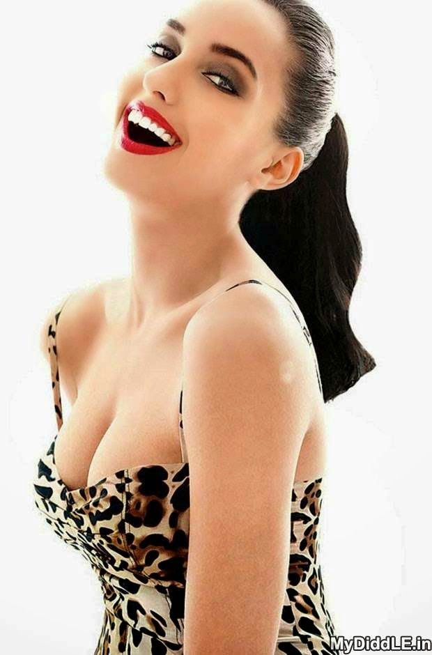 Nora Fatehi Hot Photoshoot Exposing Boobs Cleavage Thighs
