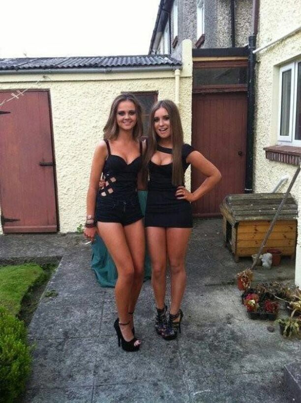 Two naughty 18 year old girls ready to party