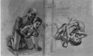 Tom Poulton's voyeurs - Doggy & spicy 69