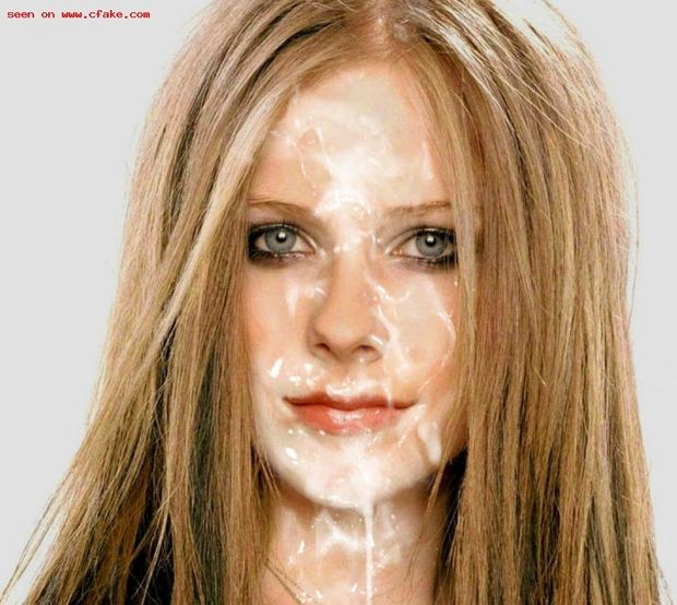 Avril Lavigne after Bukkake Gangbang