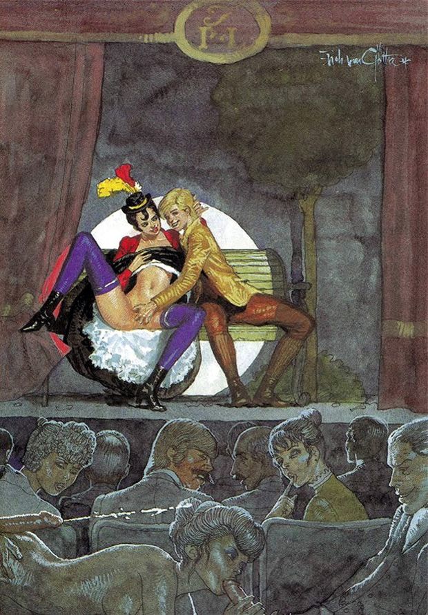 E. von Gotha / Louys - Le Sentiment de la famille, a strange theatre play
