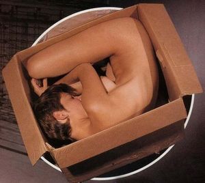 girl in a box