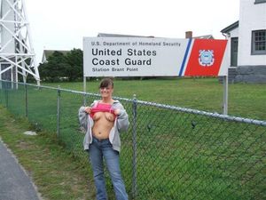 Coast guard tit flash