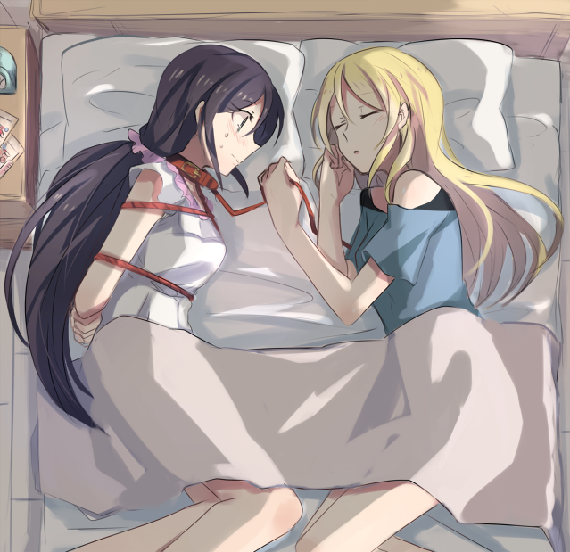toujou_nozomi and ayase_eli