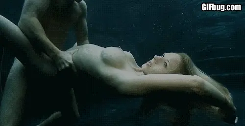 Weightless sex underwater